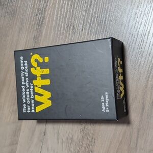 WTF? Party Game For Adults Who Should Know Better